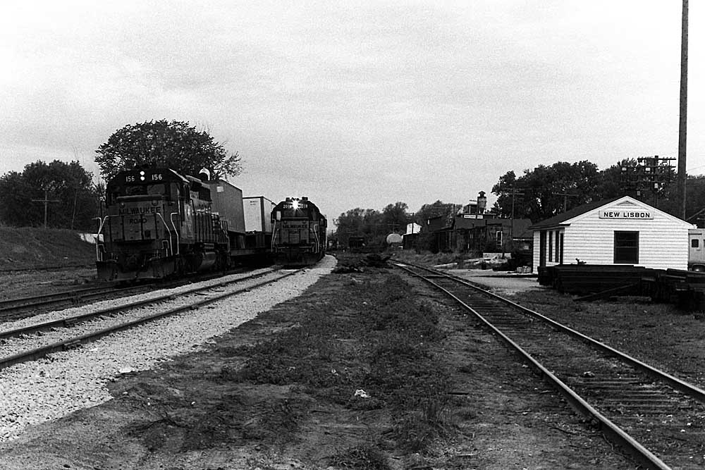 Milwaukee Road freight trains photo gallery - Trains