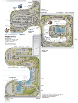 Marshall Sommer's HO scale New Haven layout - Trains