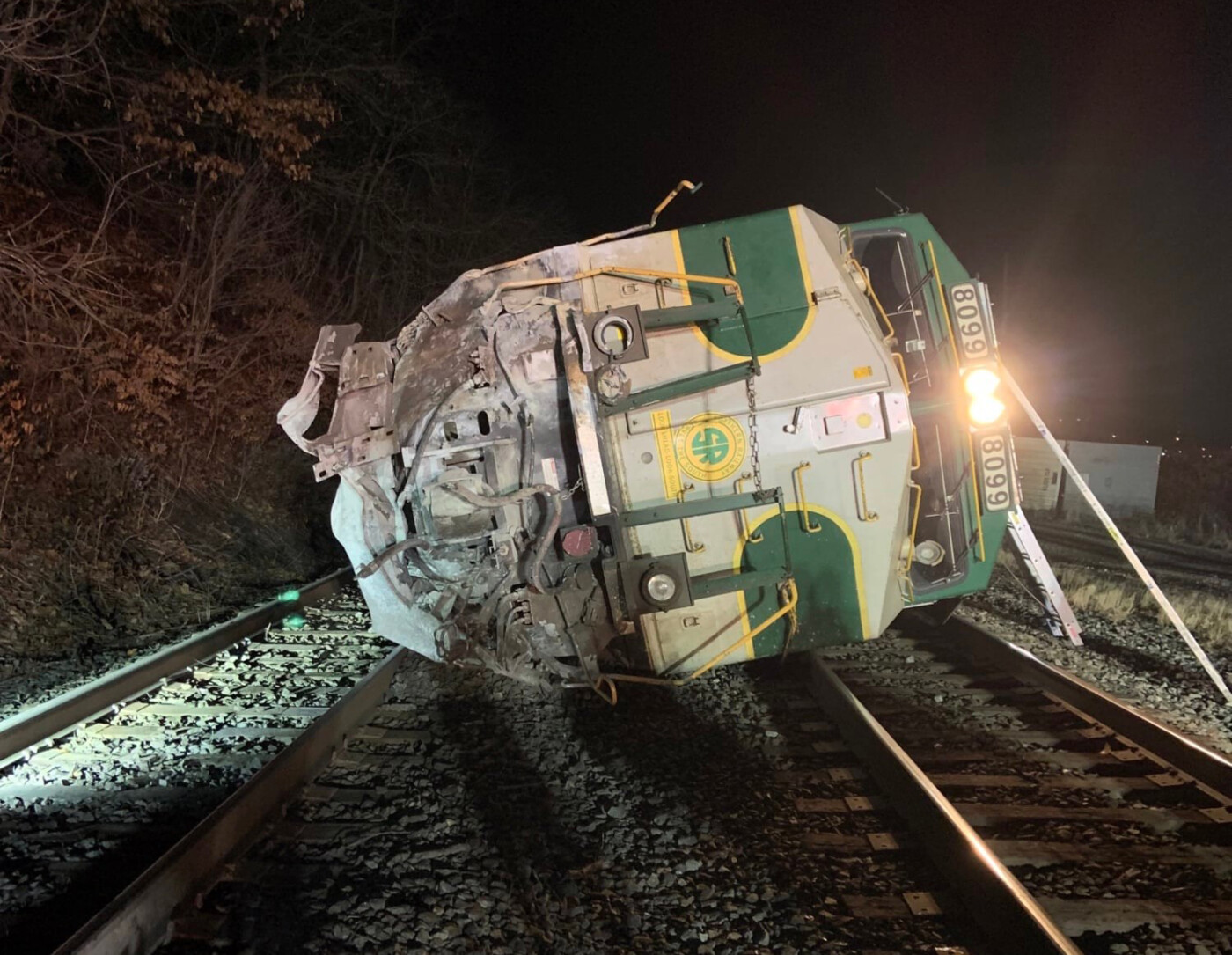 Crew Members Sue NS Over Derailment Caused By Rockslide - Trains