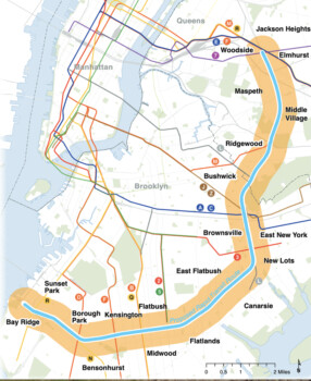 Study offers favorable view of New York’s Interborough Express proposal ...