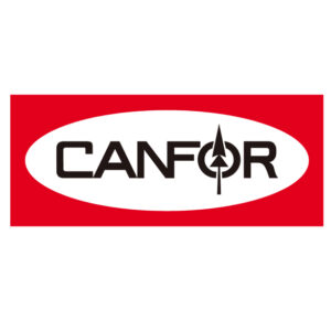 Logo of forest products company Canfor