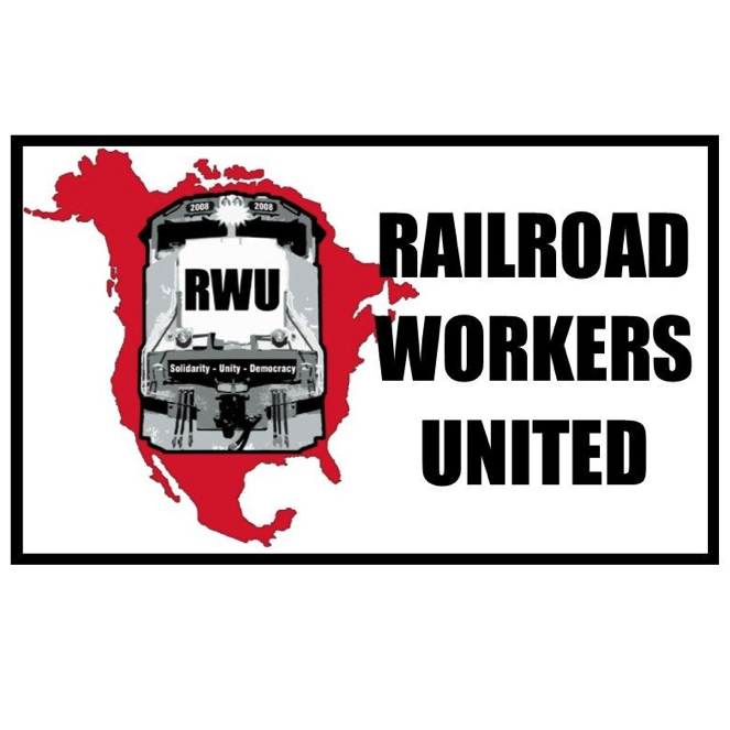 Logo of Railroad Workers United