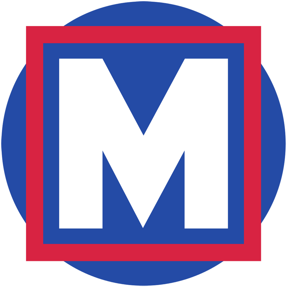 Logo of St. Louis Metro and MetroLink