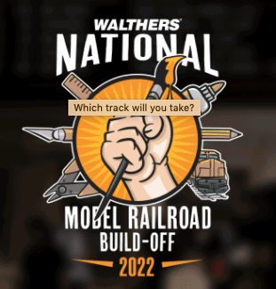 Third-annual National Model Railroad Build-Off logo