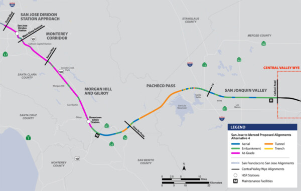 California high-speed project gets environmental clearance for San Jose ...