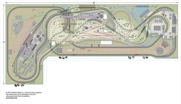 Nassau Lionel Operating Engineers' O gauge layout - Trains