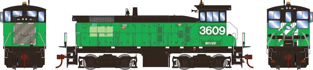 green locomotive illustration