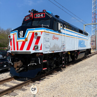 News photos: New special Metra paint scheme honors Chicago - Trains