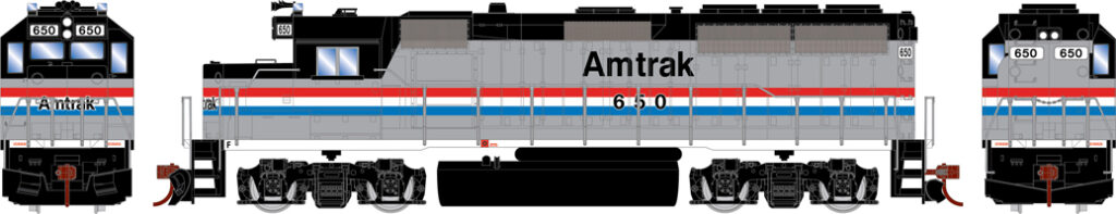 Athearn Electro-Motive Division GP40-2 diesel locomotive - Trains