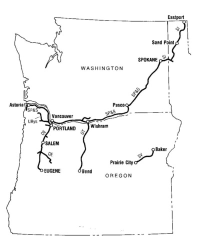 Spokane, Portland and Seattle Railway remembered - Trains