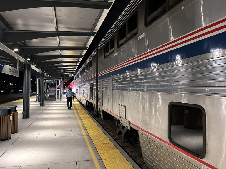 Amtrak roomette experience on the Empire Builder - Trains