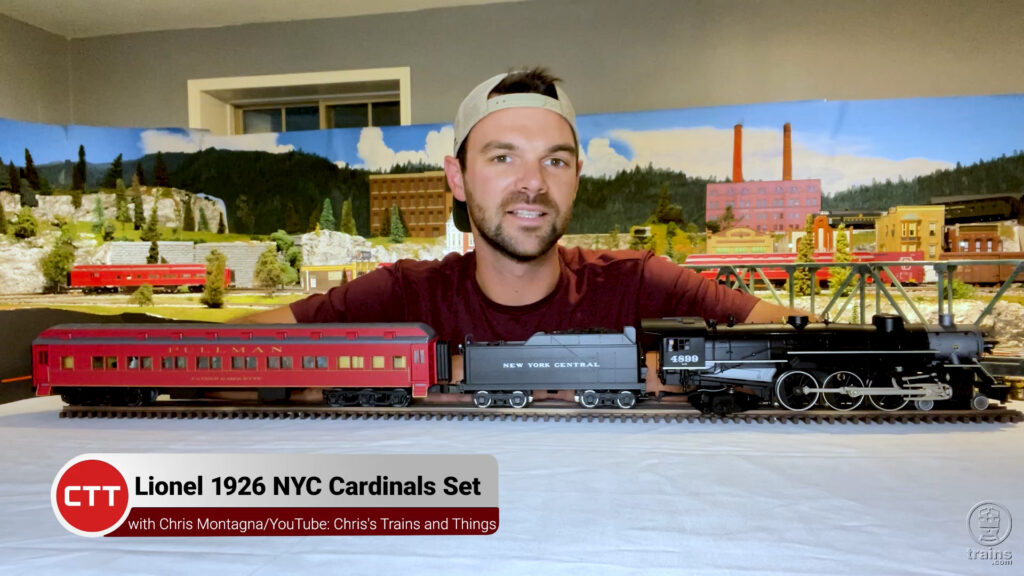 Lionel Cardinals train set