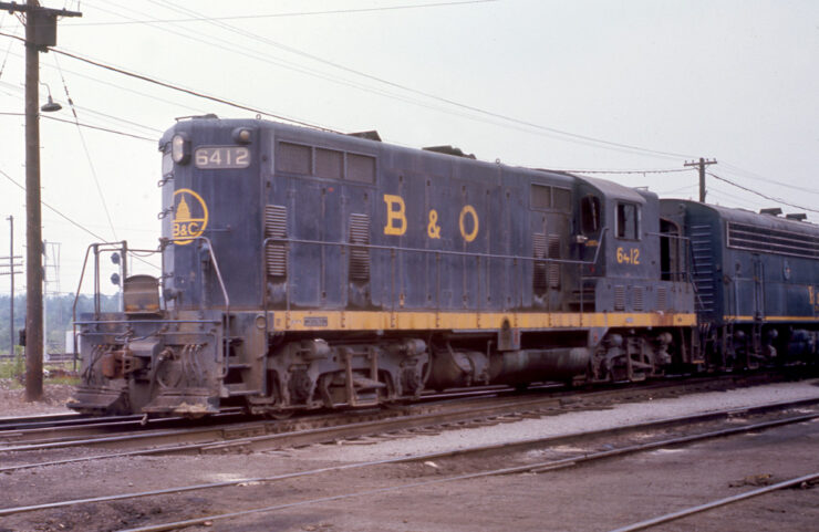 Baltimore & Ohio Geep - Trains