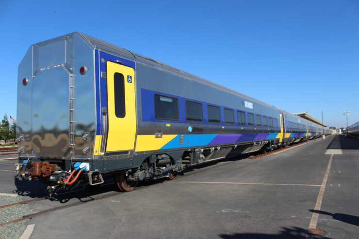 Venture cars officially launched on Amtrak San Joaquins - Trains