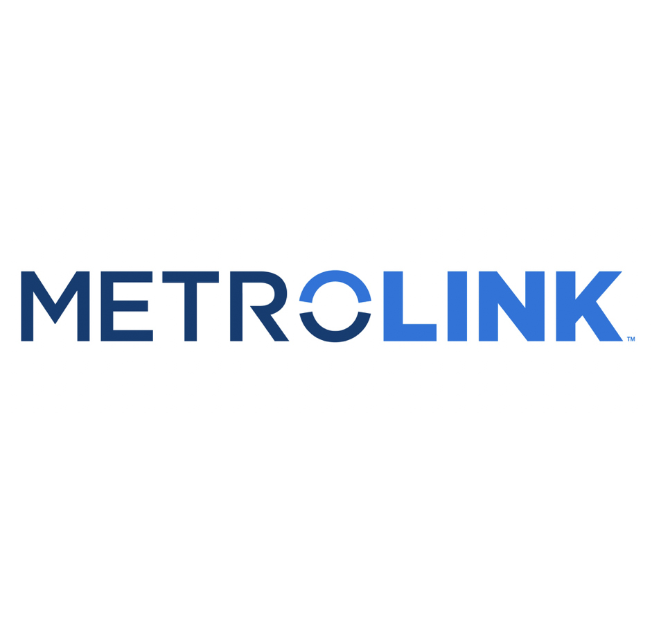 New logo for Metrolink, introduced 2022