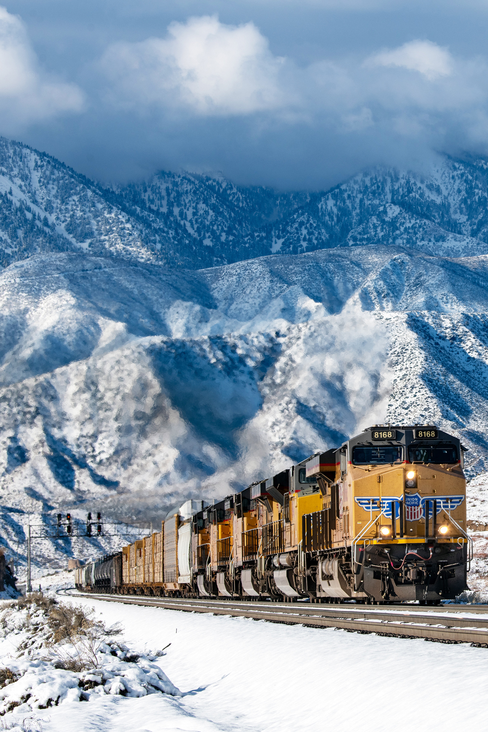 Bring on the snow-themed photo gallery - Trains