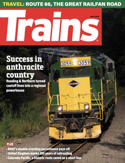 Trains Magazine Issue Cover