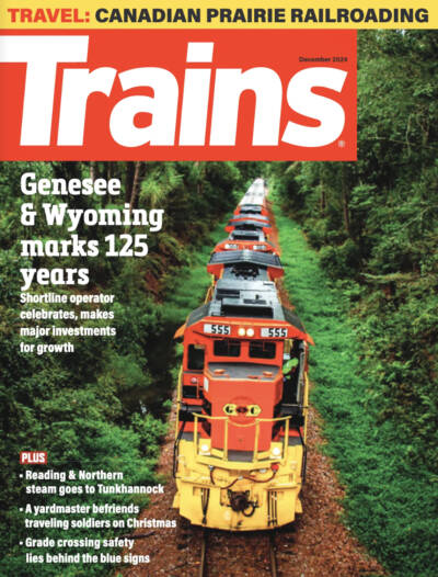 Trains Magazine Issue Cover