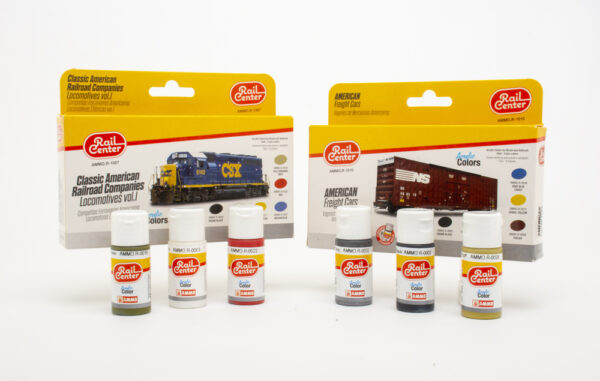 Rail Center acrylic hobby paints line joins marketplace - Trains