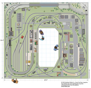 Sean Morgan's O gauge Hellertown & Delaware layout - Trains