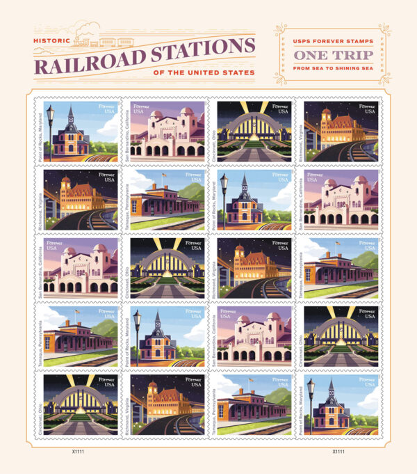 Postal Service to unveil railroad station stamps at Cincinnati Union