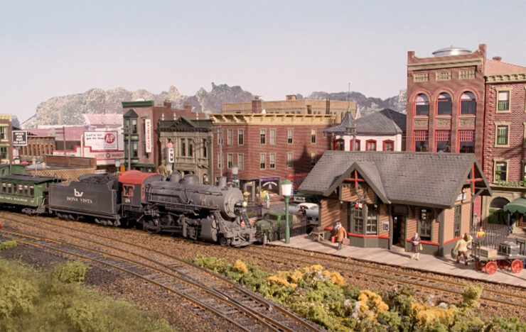 Model railroad layout photography tips - Trains