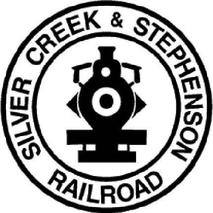 Silver Creek and Stephenson Railroad logo