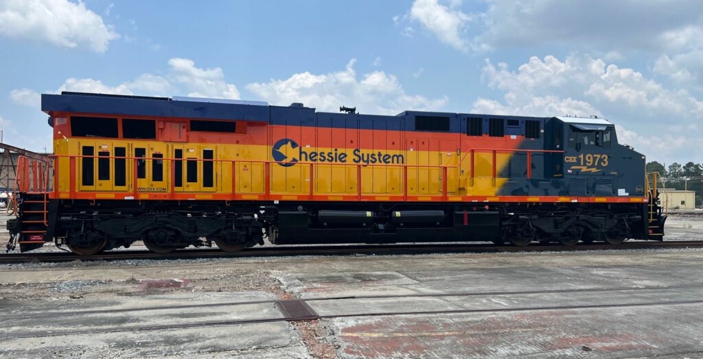 Csx Debuts Chessie System Heritage Locomotive Trains