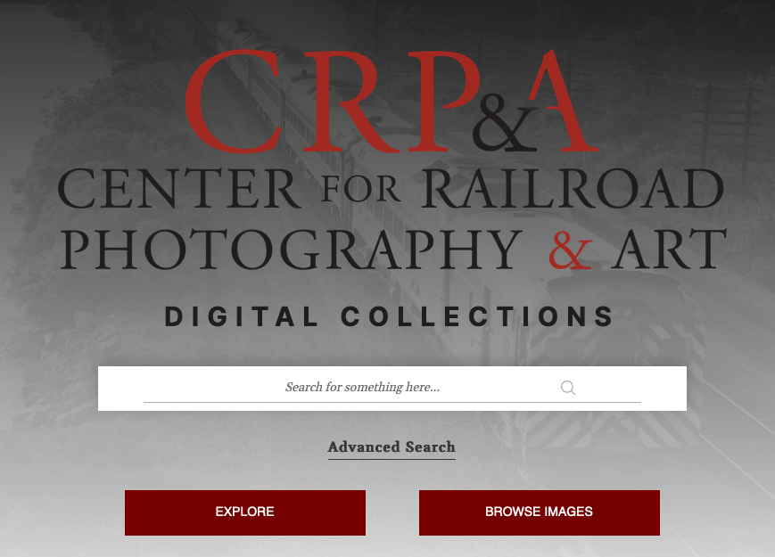 Image of front page of CPRA digital archive