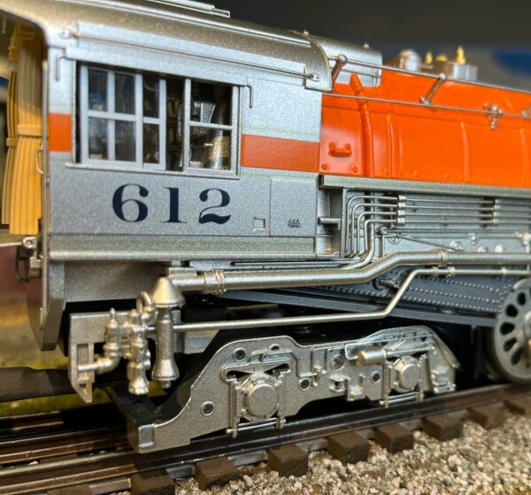 Lionel Legacy Greenbrier cab side piping