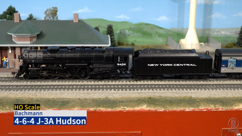 Screen capture from Bachmann HO scale J-3A product review video.