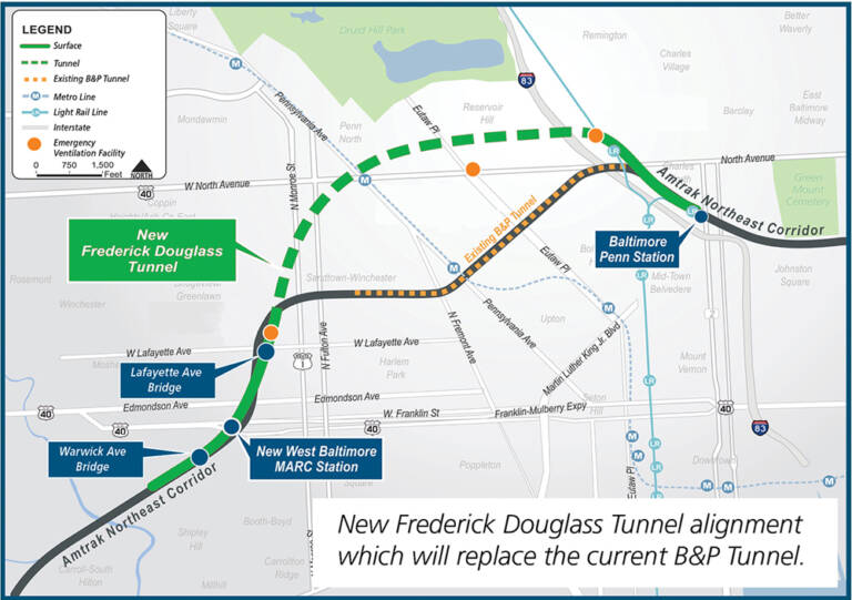 Amtrak Awards Two Contracts For Frederick Douglass Tunnel Project - Trains