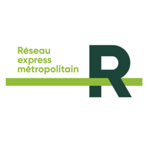 Logo of Montreal's Reseau express metropolitain