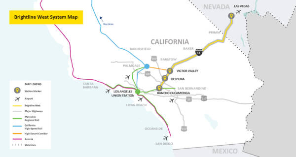 Analysis: Pin your high-speed hopes on 186-mph Brightline West project ...