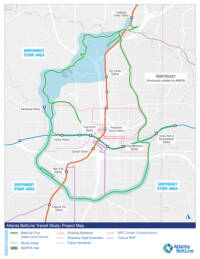 Atlanta Beltline launches initiative to complete light-rail loop - Trains