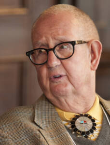 Man with glasses and decorative bolo tie. CRP&A received $1 million endowment contribution.