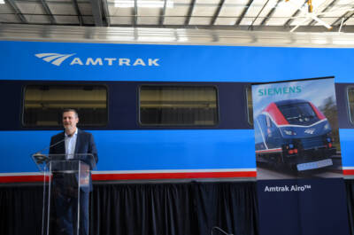 Siemens Debuts First Amtrak Airo Passenger Car - Trains