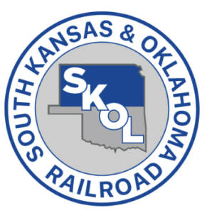 Logo of the South Kansas & Oklahoma Railroad, a Watco property