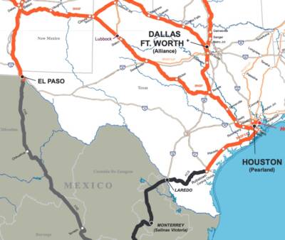 BNSF And J.B. Hunt To Shift Mexico Cross-border Intermodal Service To ...