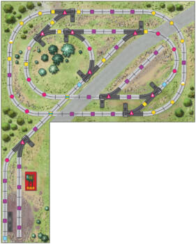 A retro-style O gauge track plan - Trains