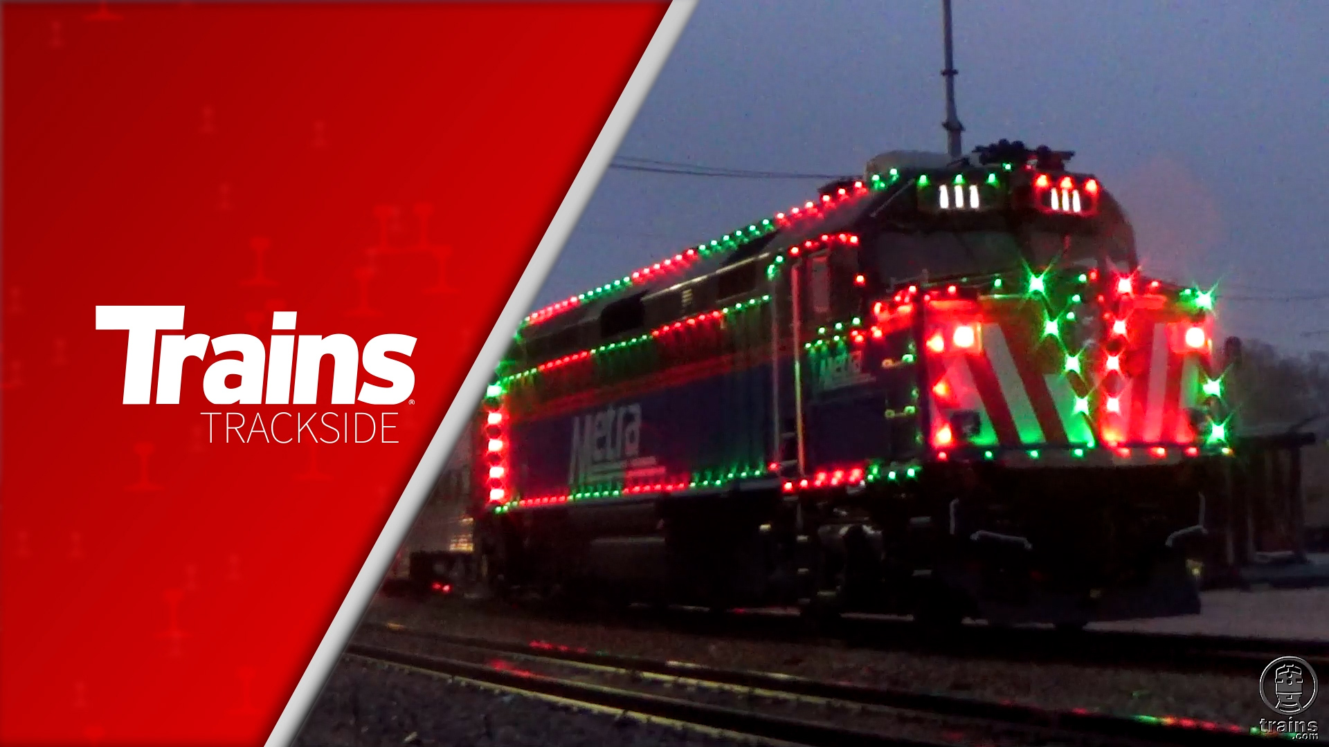 Holiday Trains on Chicago Metra routes Trains