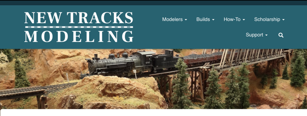 logo of website for New Tracks Modeling