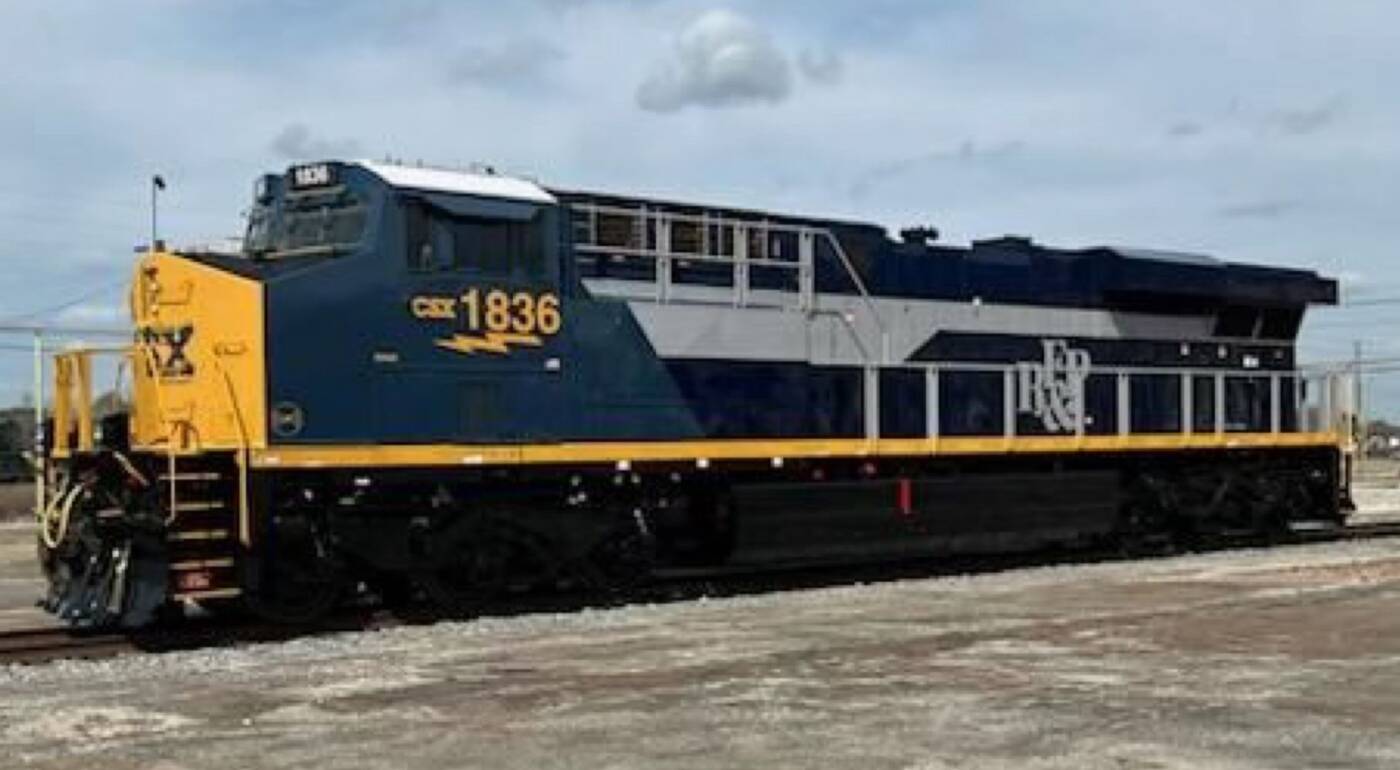 CSX Debuts RF&P Heritage Locomotive - Trains