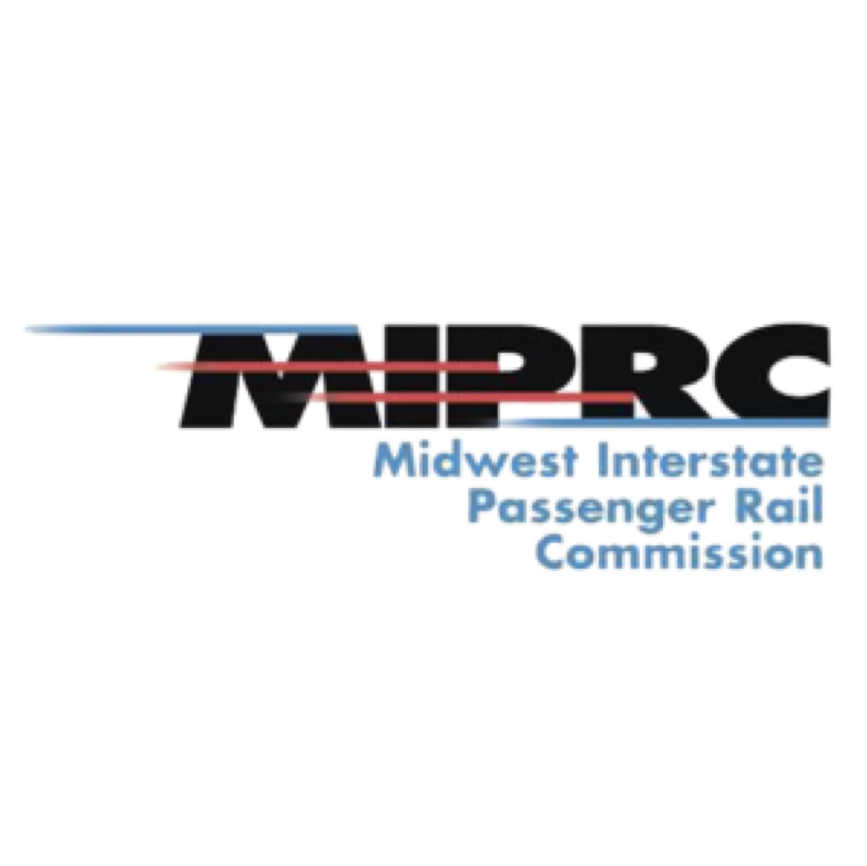 Logo of the Midwest Interstate Passenger Rail Commission