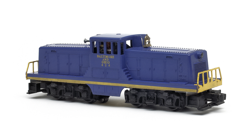 Blue toy train