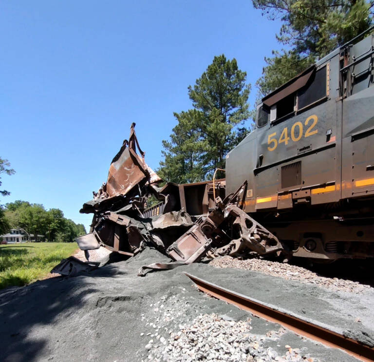 Three injured as CSX trains collide in Folkston, Ga. (updated) - Trains