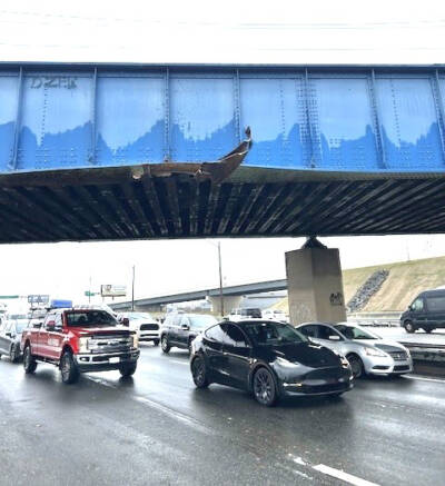 Philadelphia Railroad Bridge Struck By Oversized Load, Closing I-95 