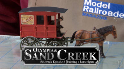 Olympia & Sand Creek, Sidetrack Ep. 5 | Painting a horse figure