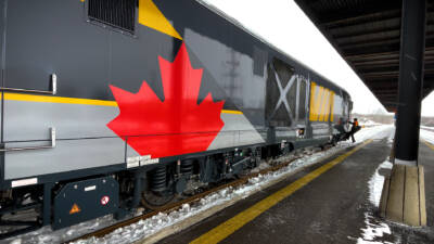 VIA Rail Canada Siemens Venture Trainset