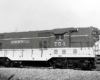 vintage diesel NC&StL locomotive